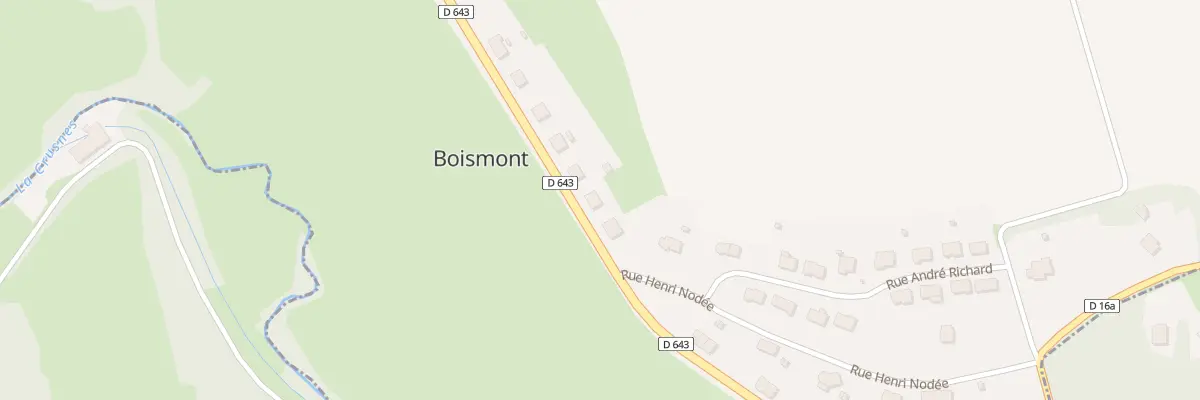 Plan du 37 Rte Nationale à Boismont
