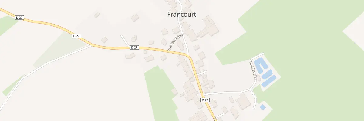 Plan du 2 Rue Lyautey à Francourt