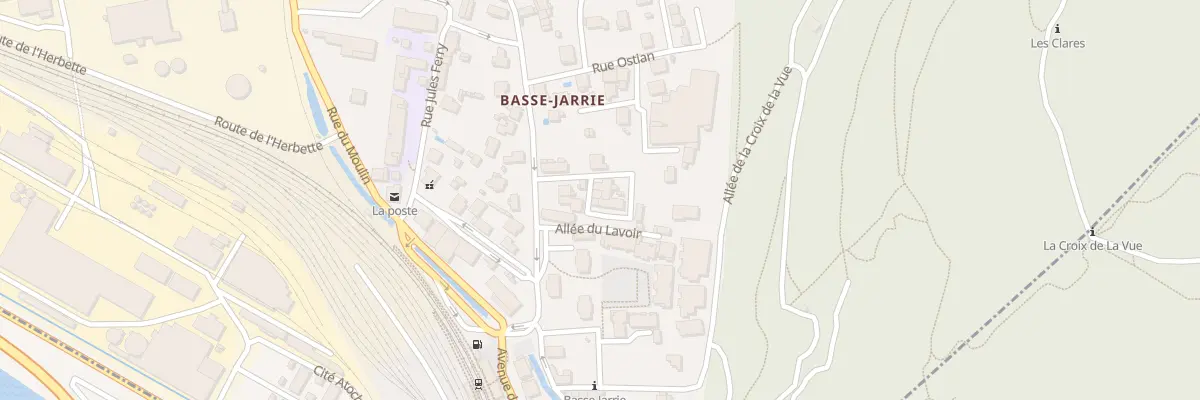 Plan du 112 Rue des Tilleuls à Jarrie