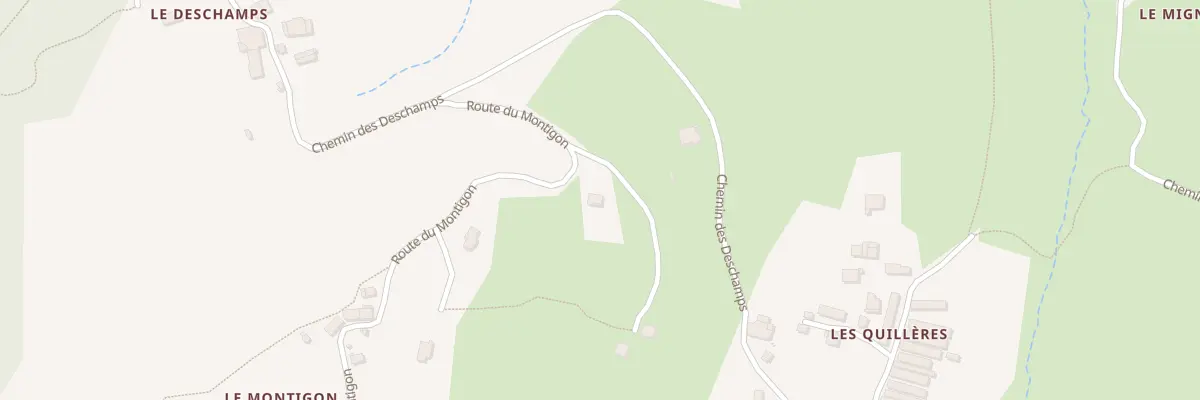 Plan du 125 Rte du Montigon à Ayn