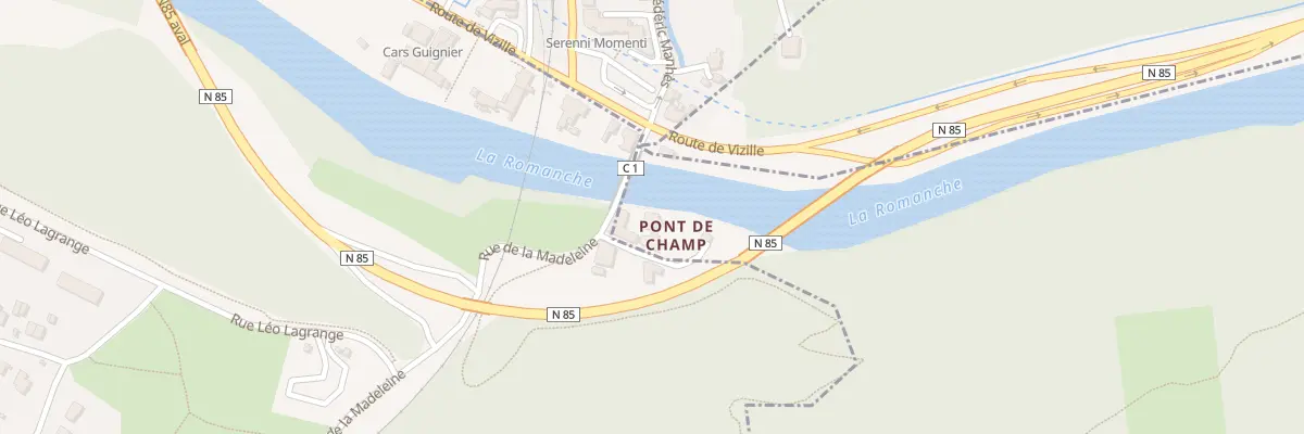 Plan du 5099 Imp de la Madeleine à Notre-Dame-de-Mésage