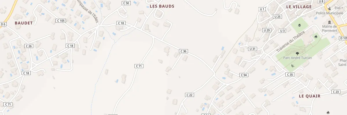 Plan du 5 Che de la Croix Verte à Pierrevert