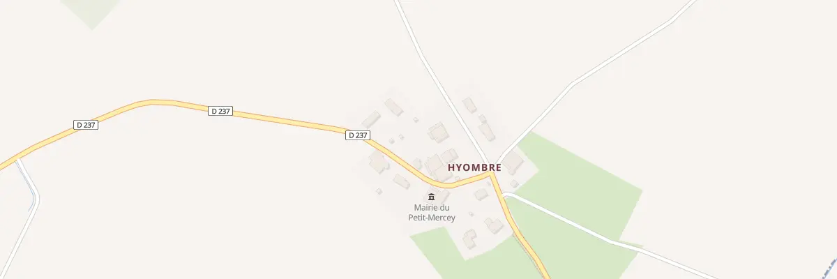 Plan du 1F Bois d’Hyombre à Dampierre