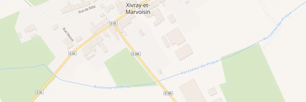 Plan du 16 Rue Principale à Xivray-et-Marvoisin