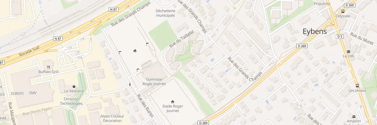 Plan du 10 Rue du Taillefer à Eybens