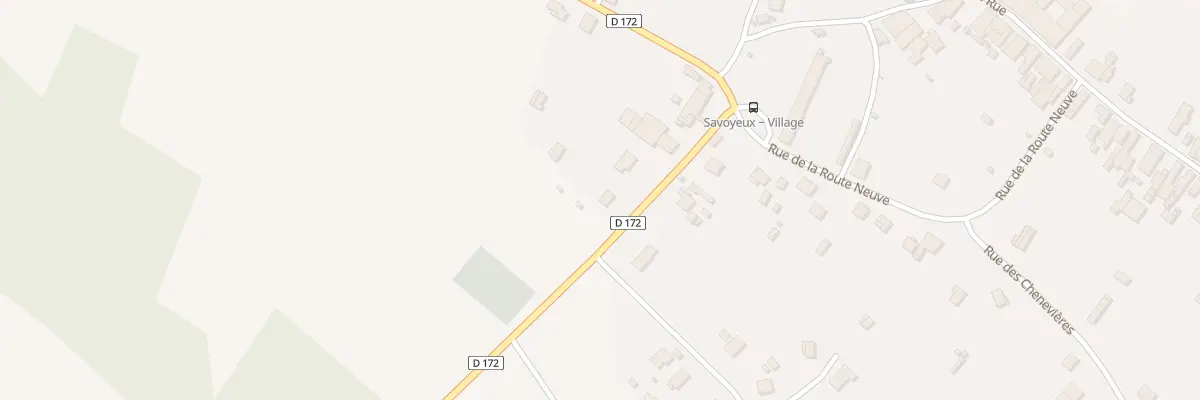 Plan du 8 Rue de Mercey à Savoyeux
