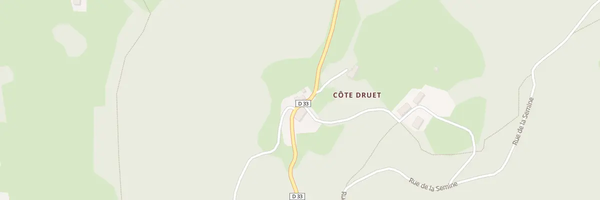 Plan du 2460 Cote Druet à Échallon