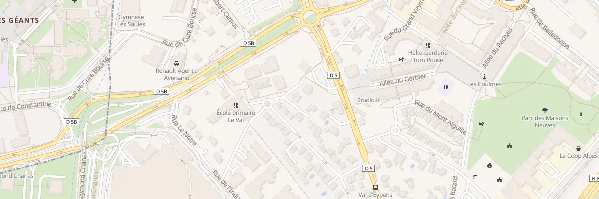 Plan du 10 Rue du 19 Mars 1962 à Eybens