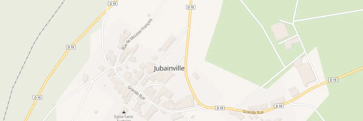 Plan du 3 Rte de Maxey à Jubainville