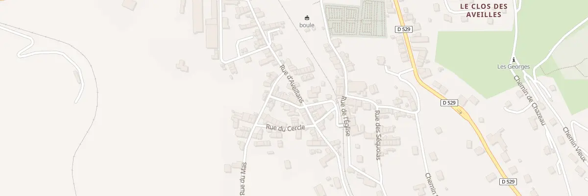 Plan du 10 Rue de la Passerelle à La Motte-d’Aveillans