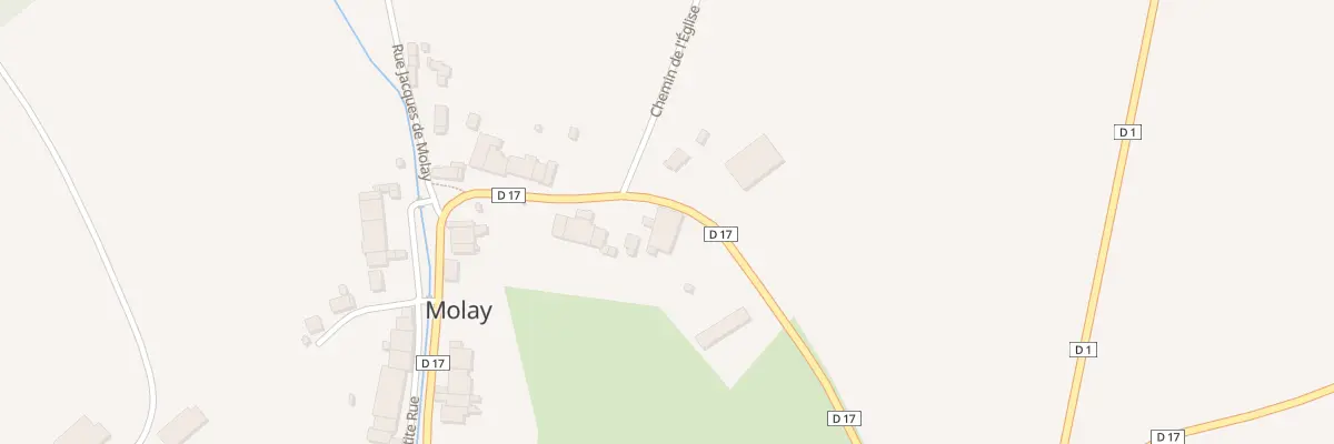 Plan du 1B Rue du Cornot à La Roche-Morey