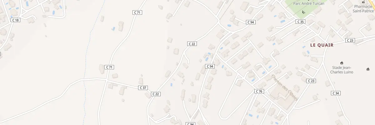 Plan du 1 Che du Moulin à Pierrevert