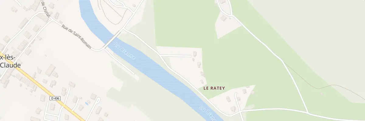 Plan du 5417 Au Ratey à Vaux-lès-Saint-Claude