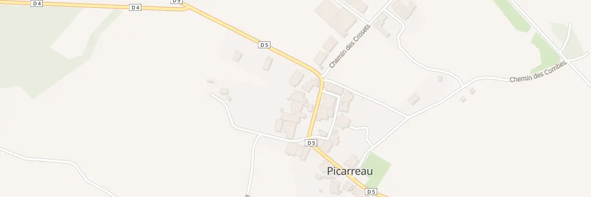Plan du 3 Grande Rue à Picarreau
