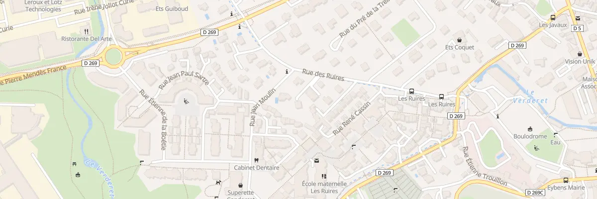 Plan du 15 Rue des Ruires à Eybens