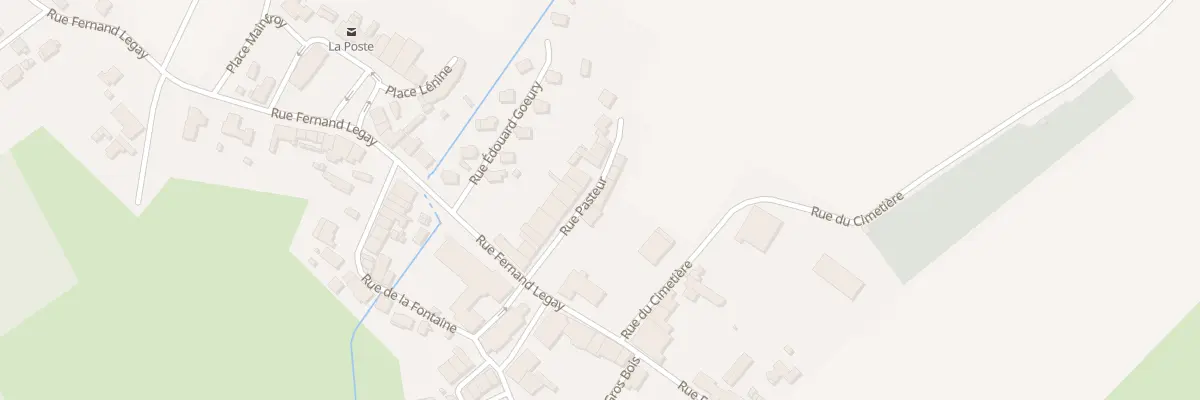Plan du 4 Rue Pasteur à Bouligny