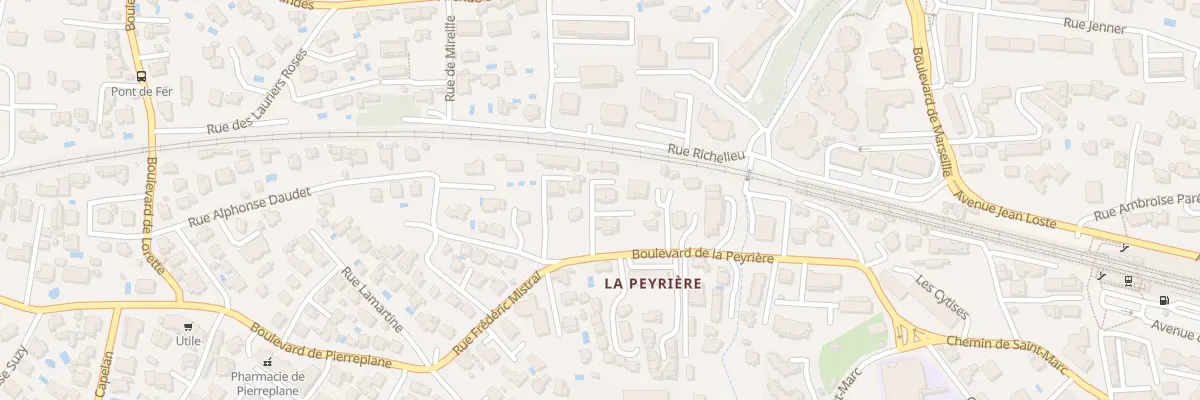 Plan du 312D Bd de la Peyriere à Bandol