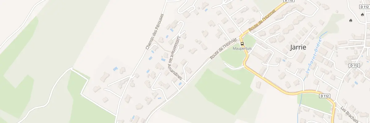 Plan du 337 Rte de l’Hormet à Jarrie