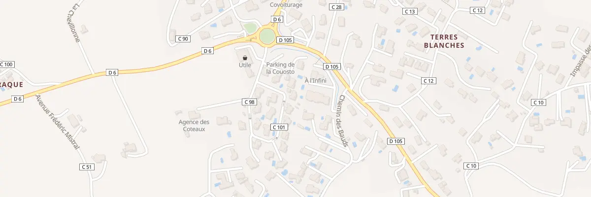 Plan du 7 Che des Coteaux à Pierrevert