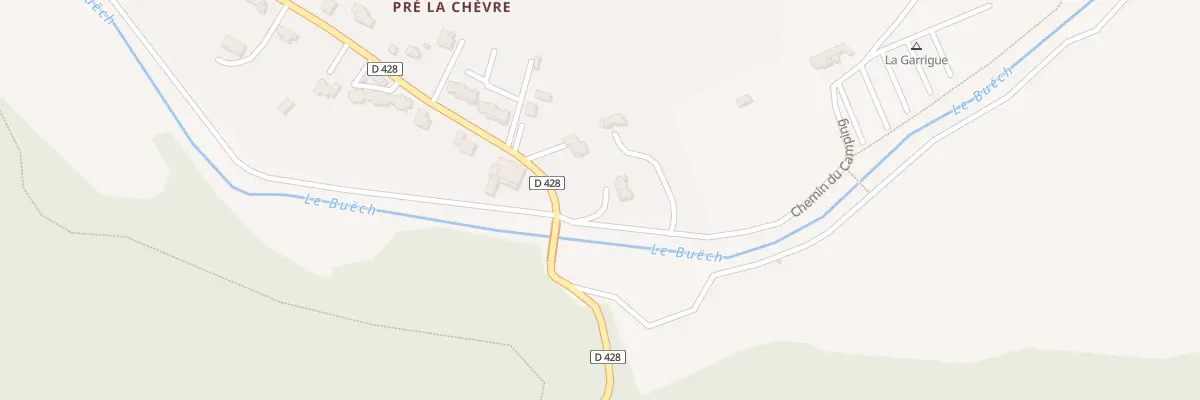 Plan du 11 Che du Camping à La Faurie