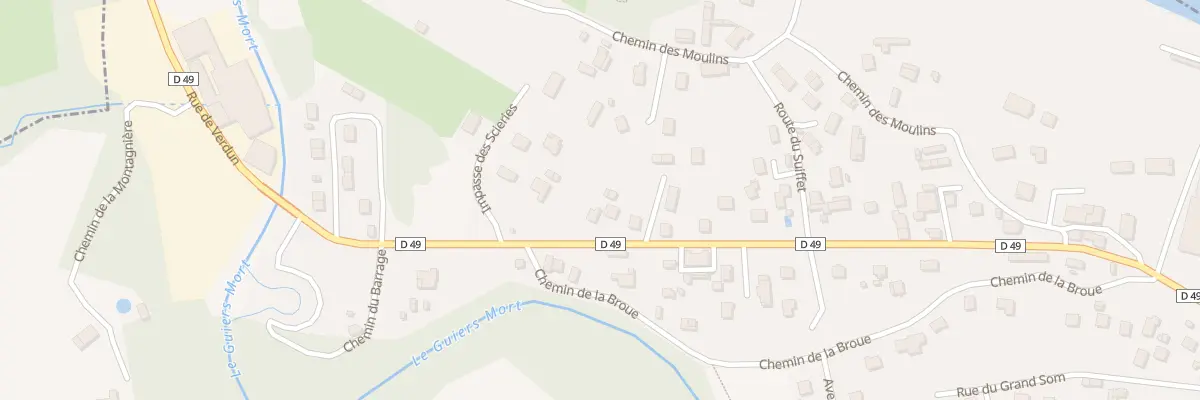 Plan du 624 Rue de Verdun à Entre-deux-Guiers