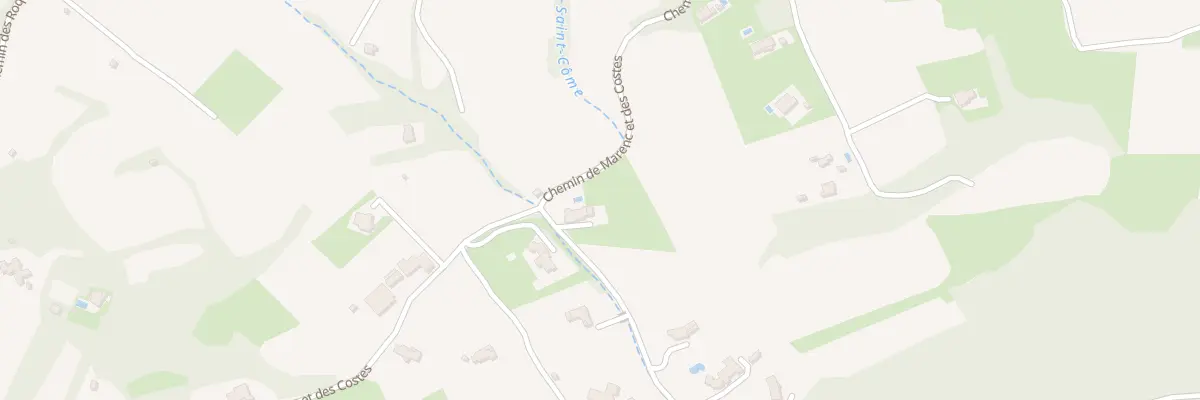 Plan du 961 Vc de Marenc et des Costes à La Cadière-d’Azur
