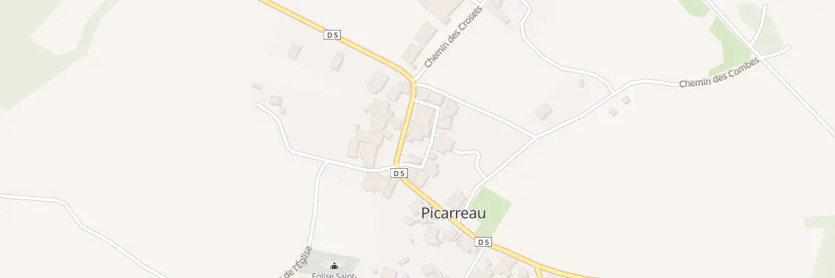 Plan du 4 Grande Rue à Picarreau