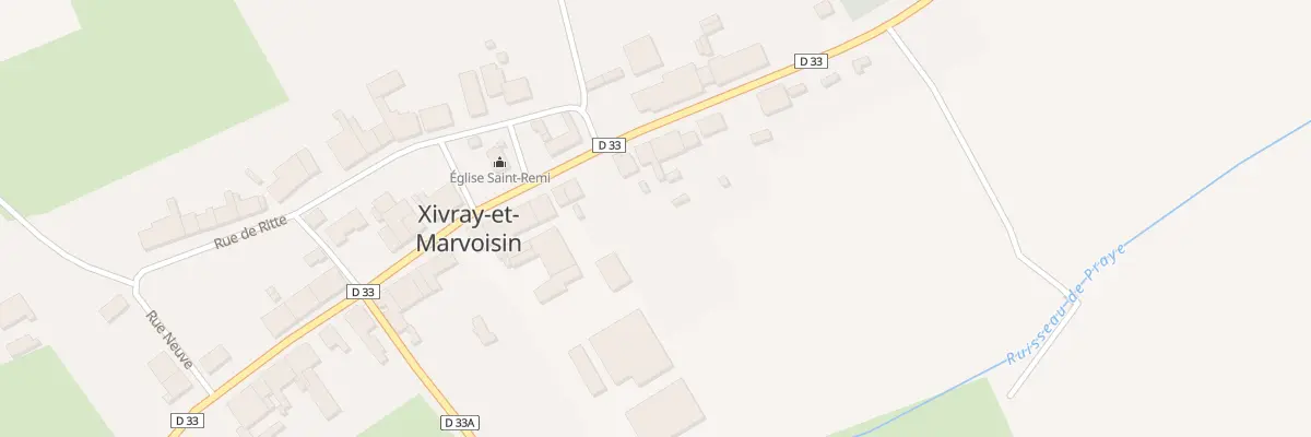 Plan du 24 Rue Principale à Xivray-et-Marvoisin