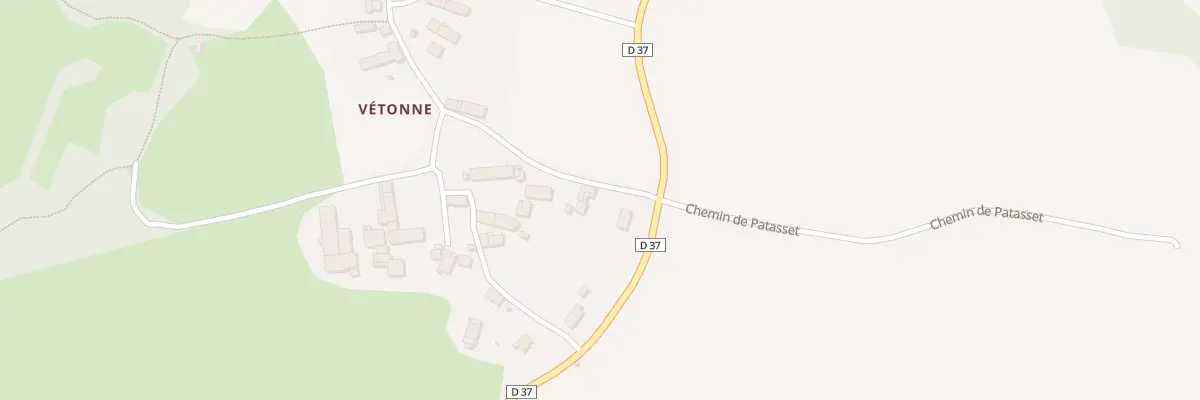 Plan du 49 Rte de Vétonne à Ayn