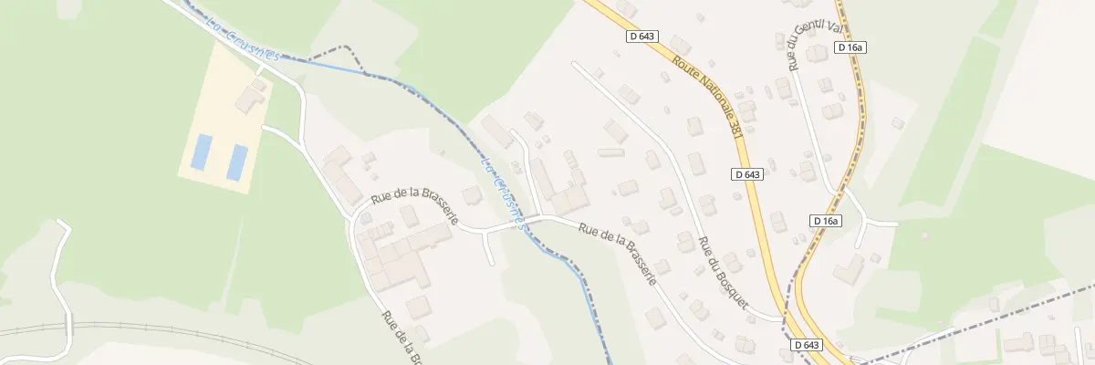 Plan du 2 Rue de la Crusnes à Boismont