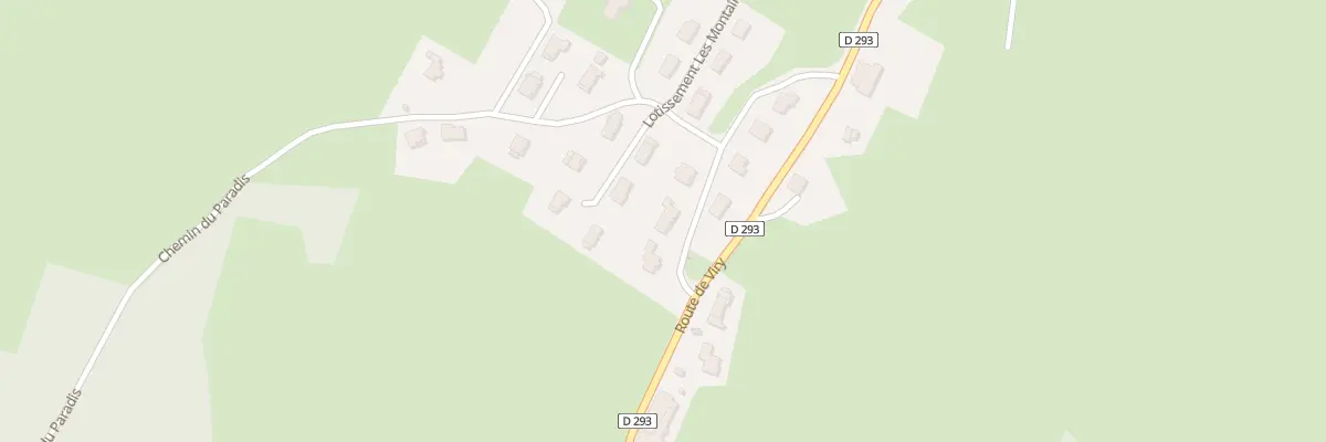 Plan du 3 Lot des Montaines à Rogna