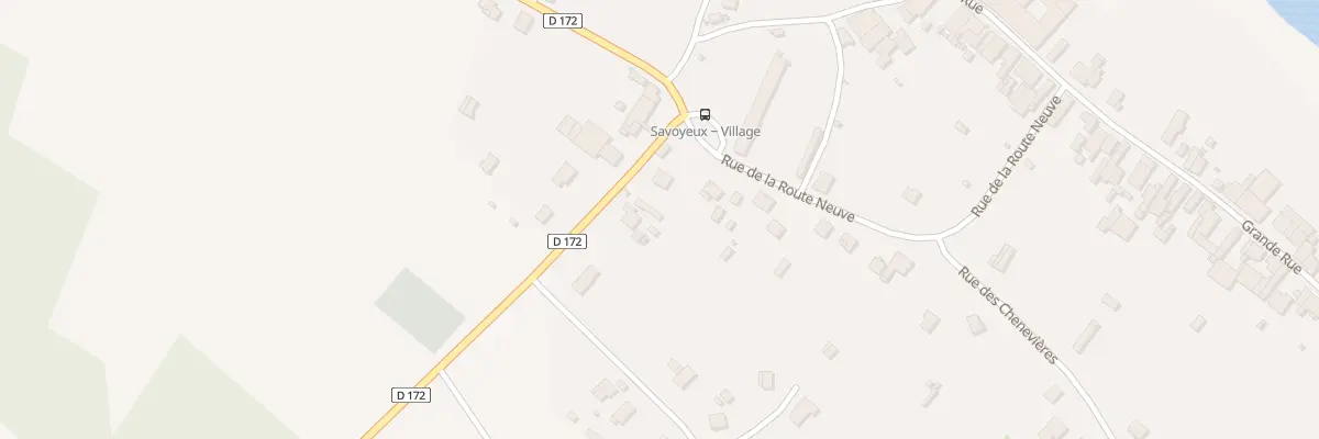 Plan du 3 Rue de Mercey à Savoyeux
