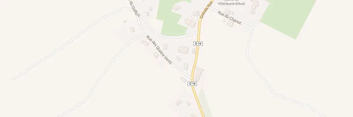 Plan du 4 Rue des Quatre Vents à Villeneuve-d’Aval