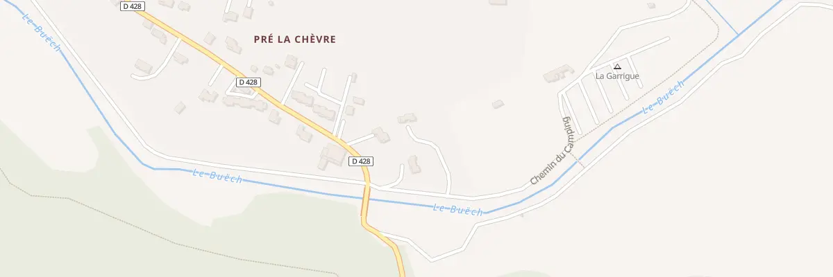 Plan du 5302 Pre La Chevre à La Faurie