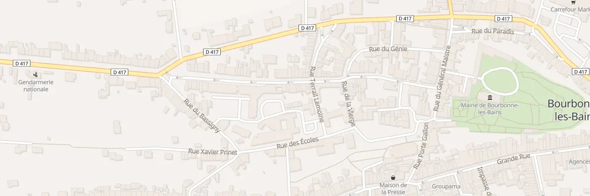 Plan du 37 Rue Walferdin à Bourbonne-les-Bains