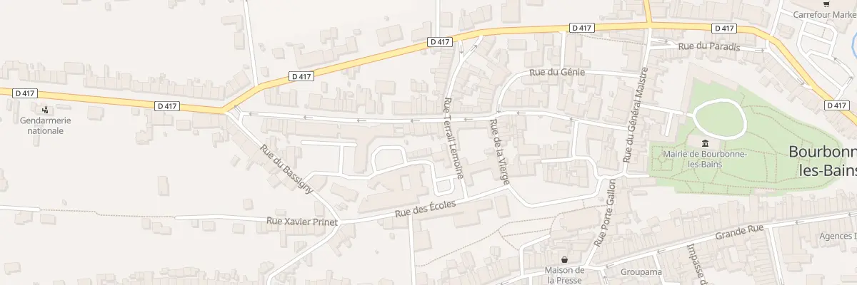 Plan du 35 Rue Walferdin à Bourbonne-les-Bains