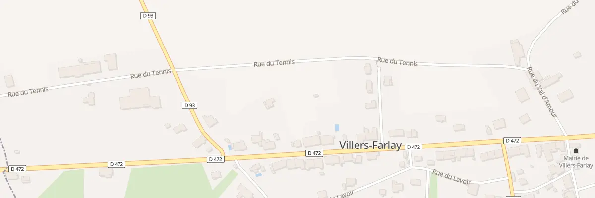 Plan du 7 Rte Louis Pasteur à Villers-Farlay