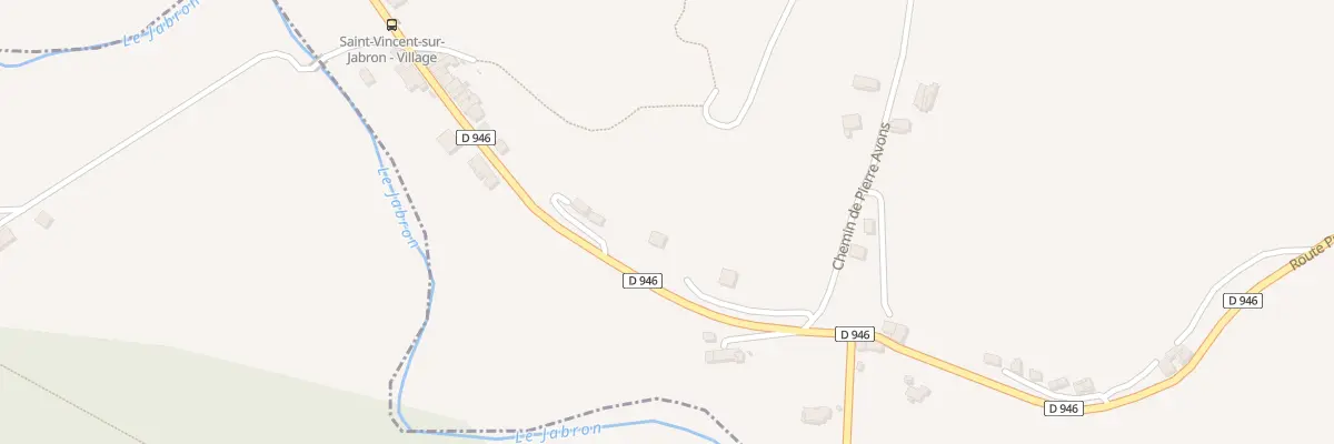Plan du 7058 Les Auches à Saint-Vincent-sur-Jabron