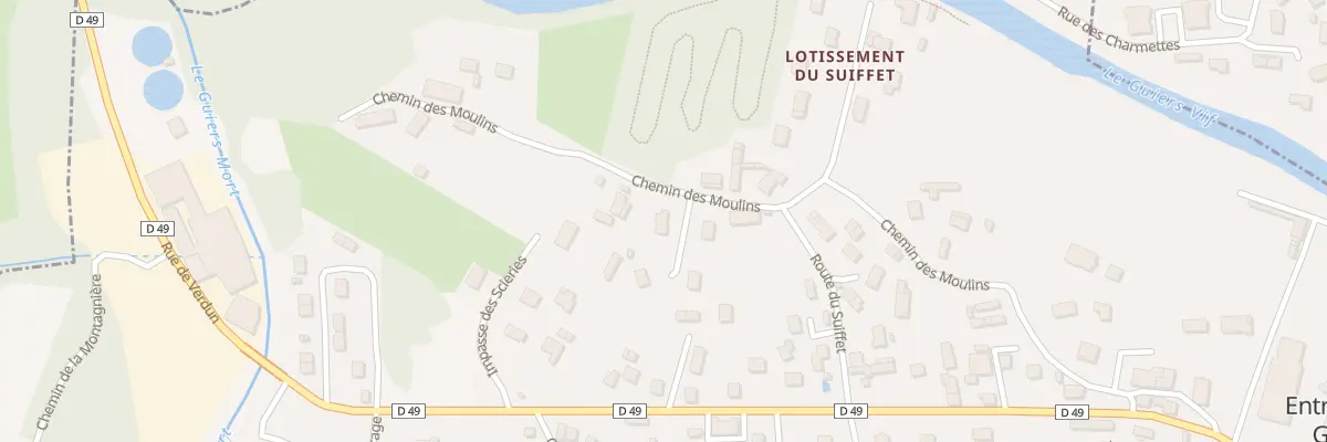 Plan du 6 Imp des Magnolias à Entre-deux-Guiers