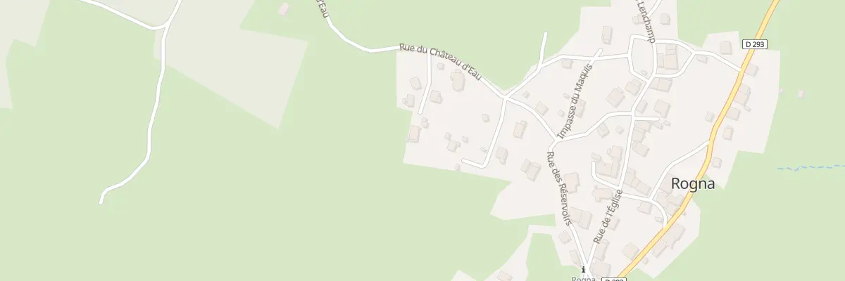 Plan du 5 Rue du Château d’Eau à Rogna