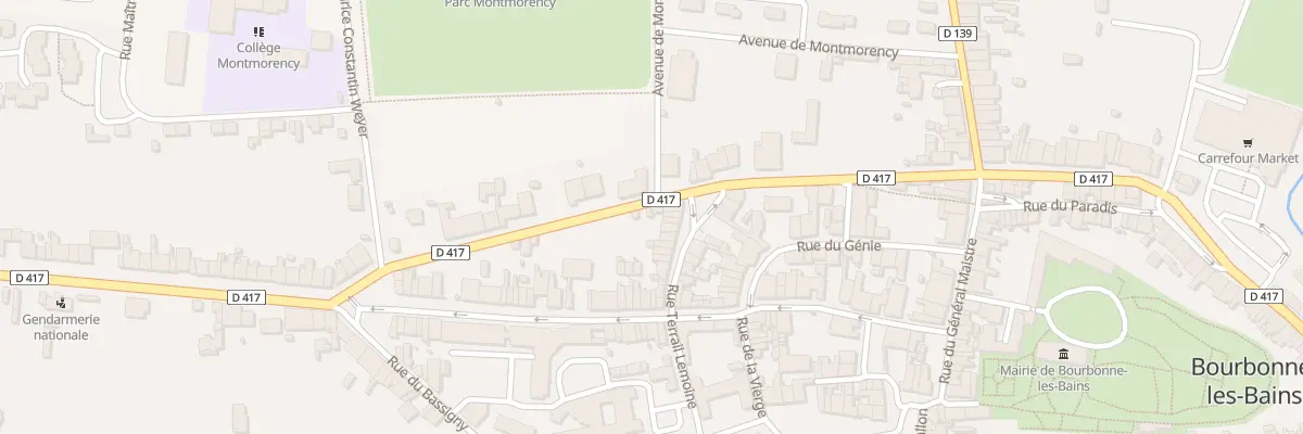 Plan du 19 Rue Terrail Lemoine à Bourbonne-les-Bains