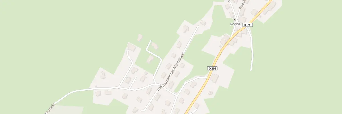 Plan du 27 Lot des Montaines à Rogna