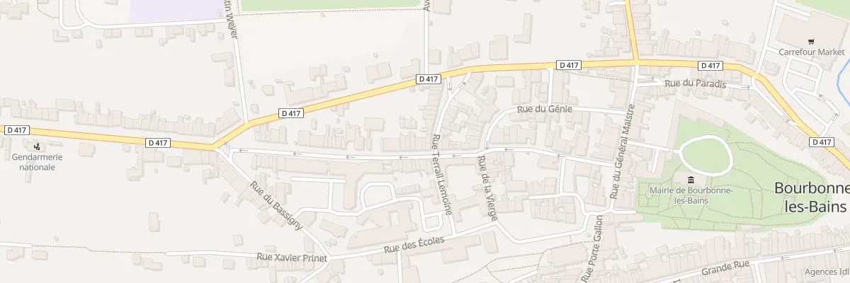 Plan du 34 Rue Walferdin à Bourbonne-les-Bains