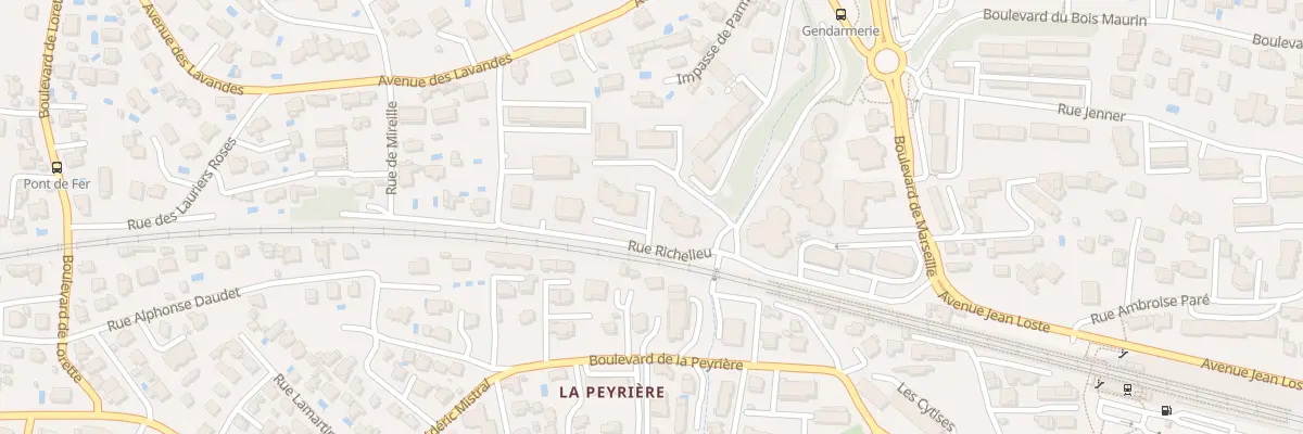 Plan du 246 Rue Richelieu à Bandol