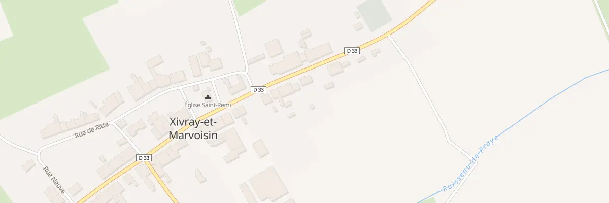 Plan du 30 Rue Principale à Xivray-et-Marvoisin