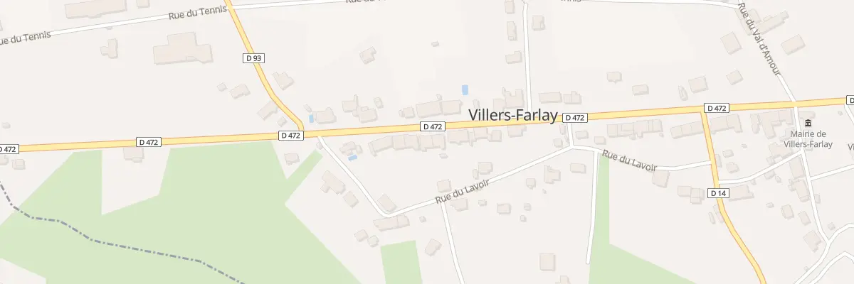 Plan du 10 Rte Louis Pasteur à Villers-Farlay