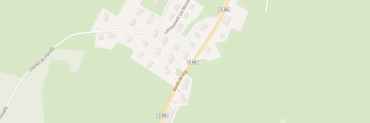 Plan du 2 Lot des Montaines à Rogna