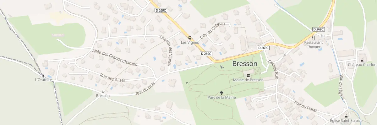 Plan du 4 Rue du Bois à Bresson