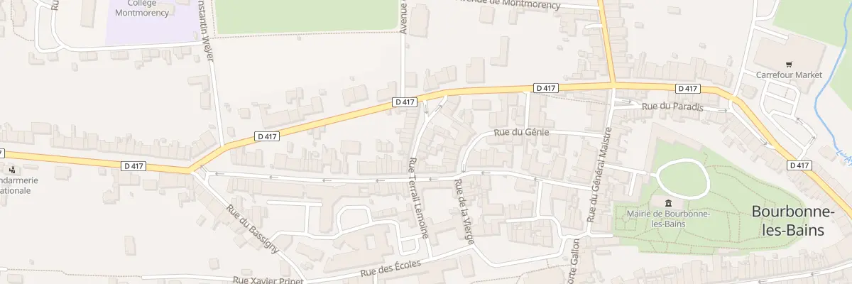 Plan du 8 Rue Terrail Lemoine à Bourbonne-les-Bains