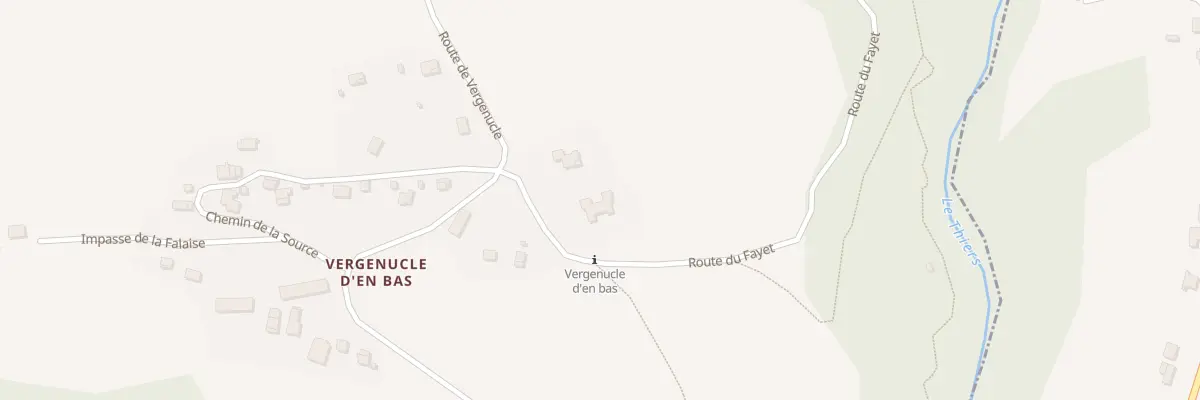 Plan du 71 Rte du Fayet à Dullin